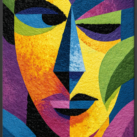 Stille hvisken af farver - Black Frame, No Border