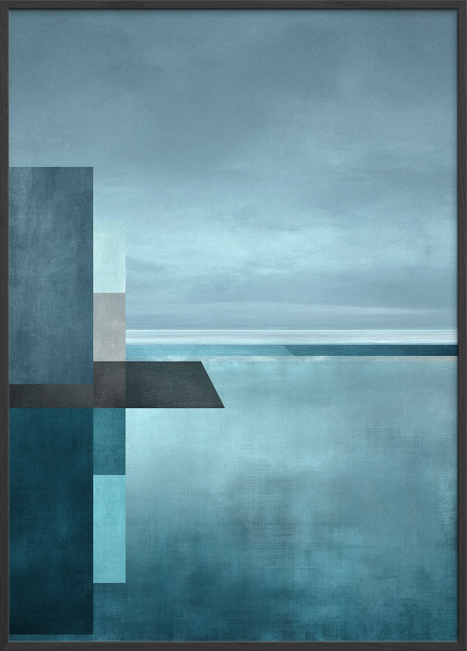 Salt på tungen ved horisonten - Black Frame, No Border