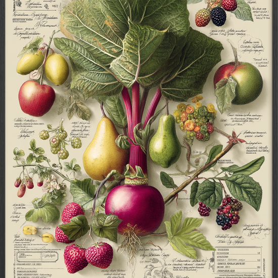 Duft af solvarme bær - Black Frame, No Border