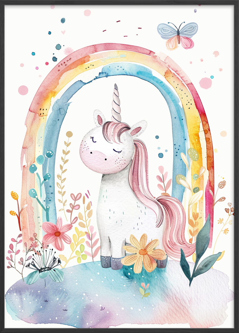 Smagen af regnbuens ro - Black Frame, No Border