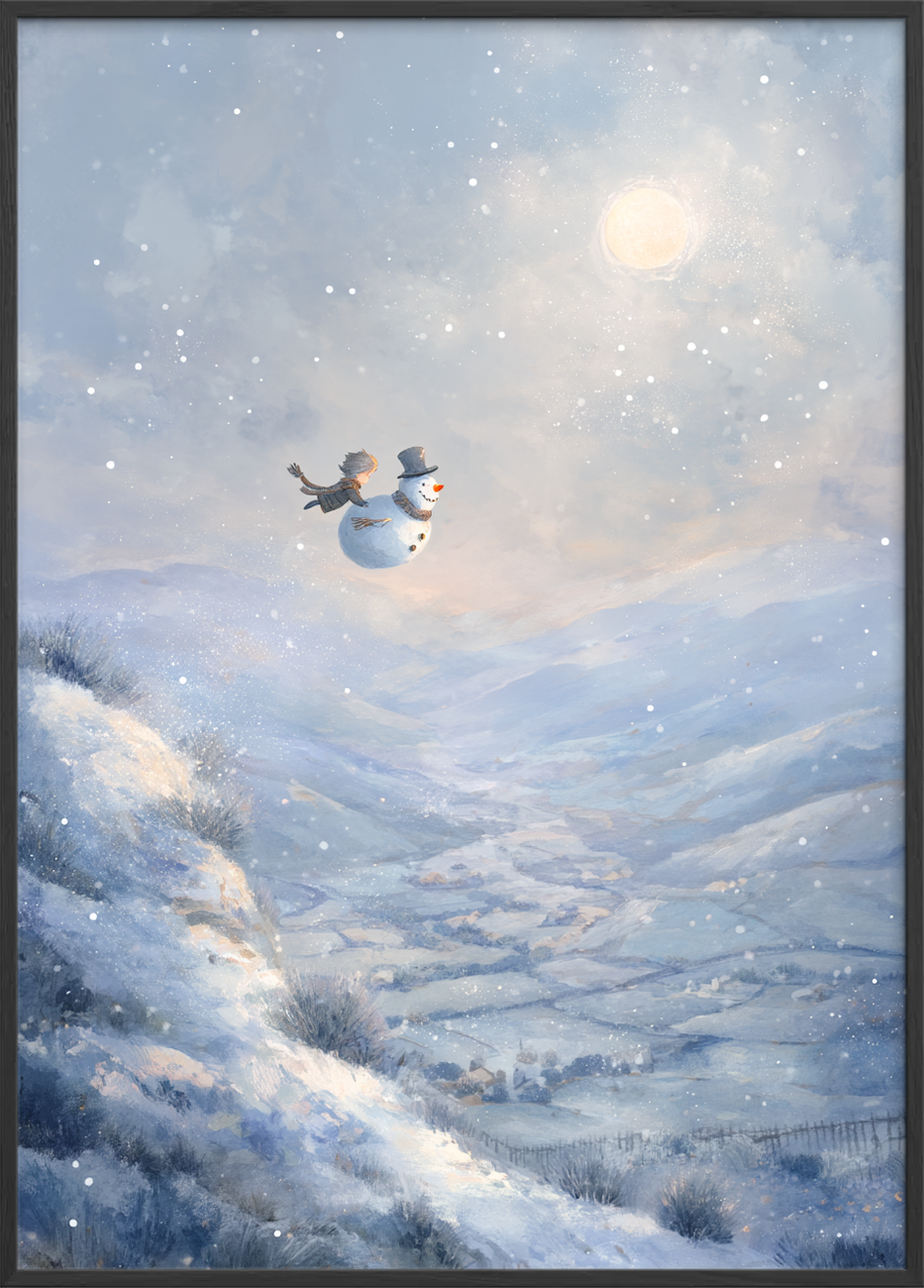 Snefaldets sagte klang - Black Frame, No Border