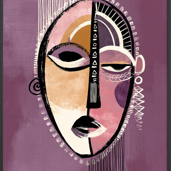 Stille rytme i ansigtet - Black Frame, No Border