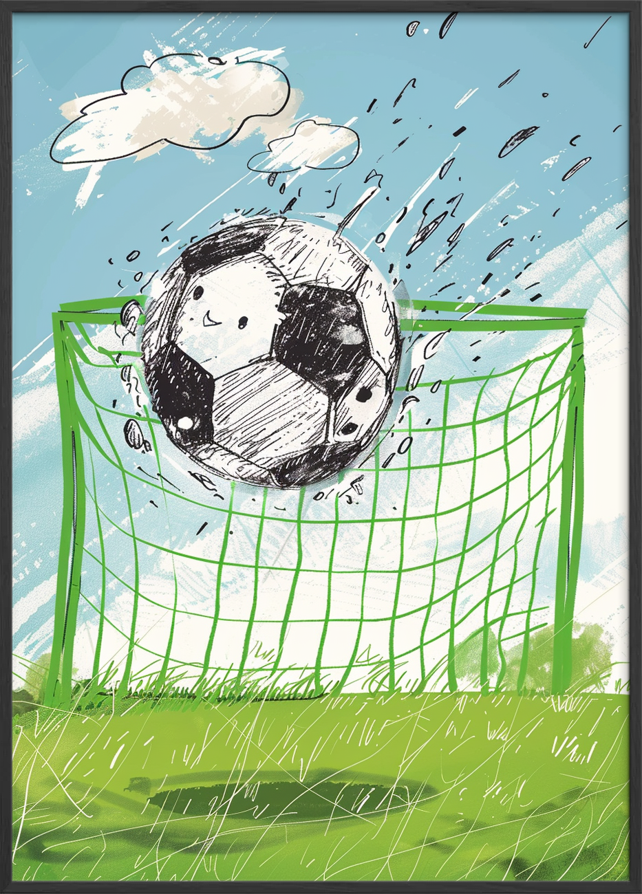 Boldens kys mod nettet - Black Frame, No Border