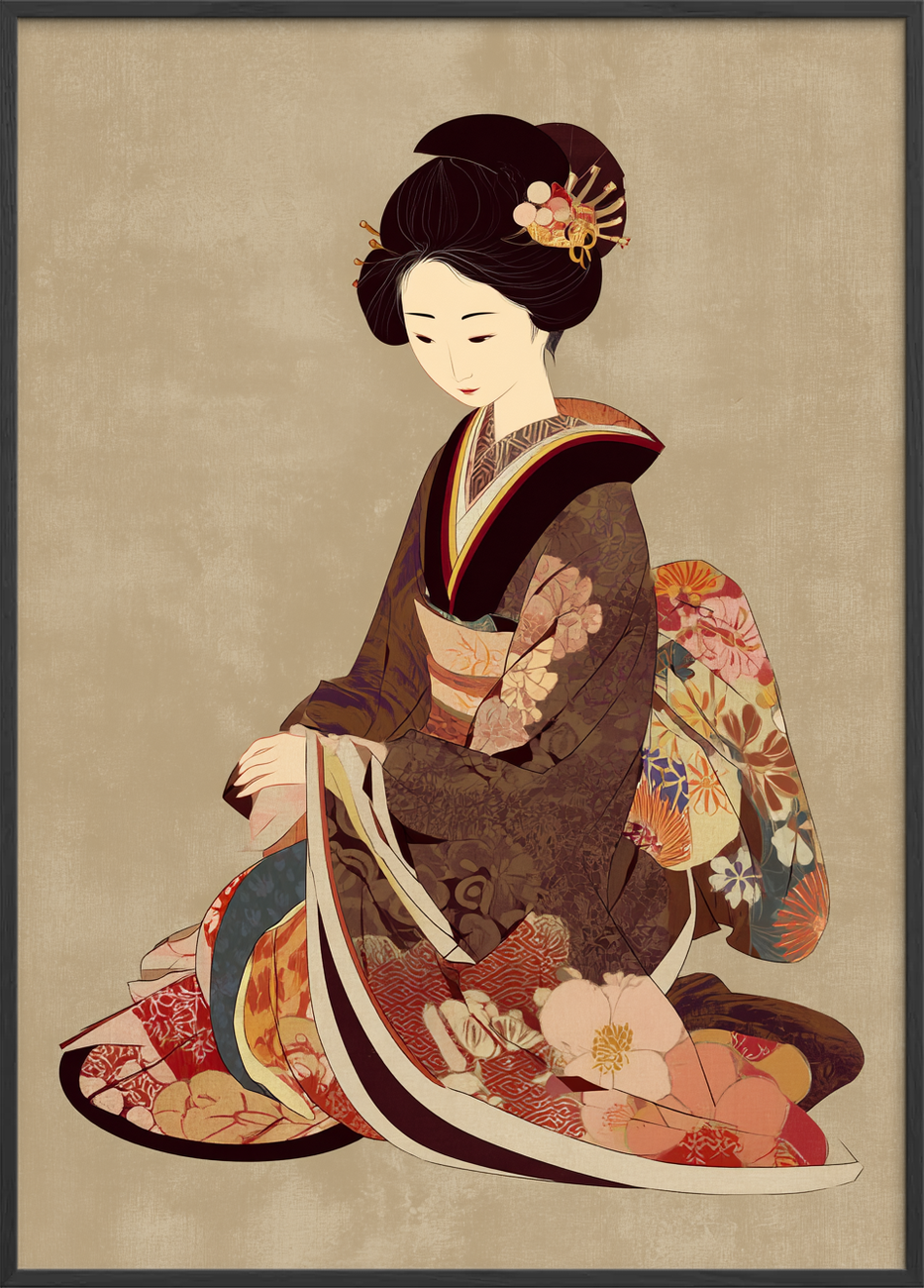 Blomsternes sagte sus - Black Frame, No Border