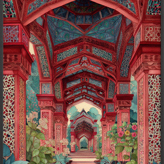 Silkens sus i søjlegangen - Black Frame, No Border