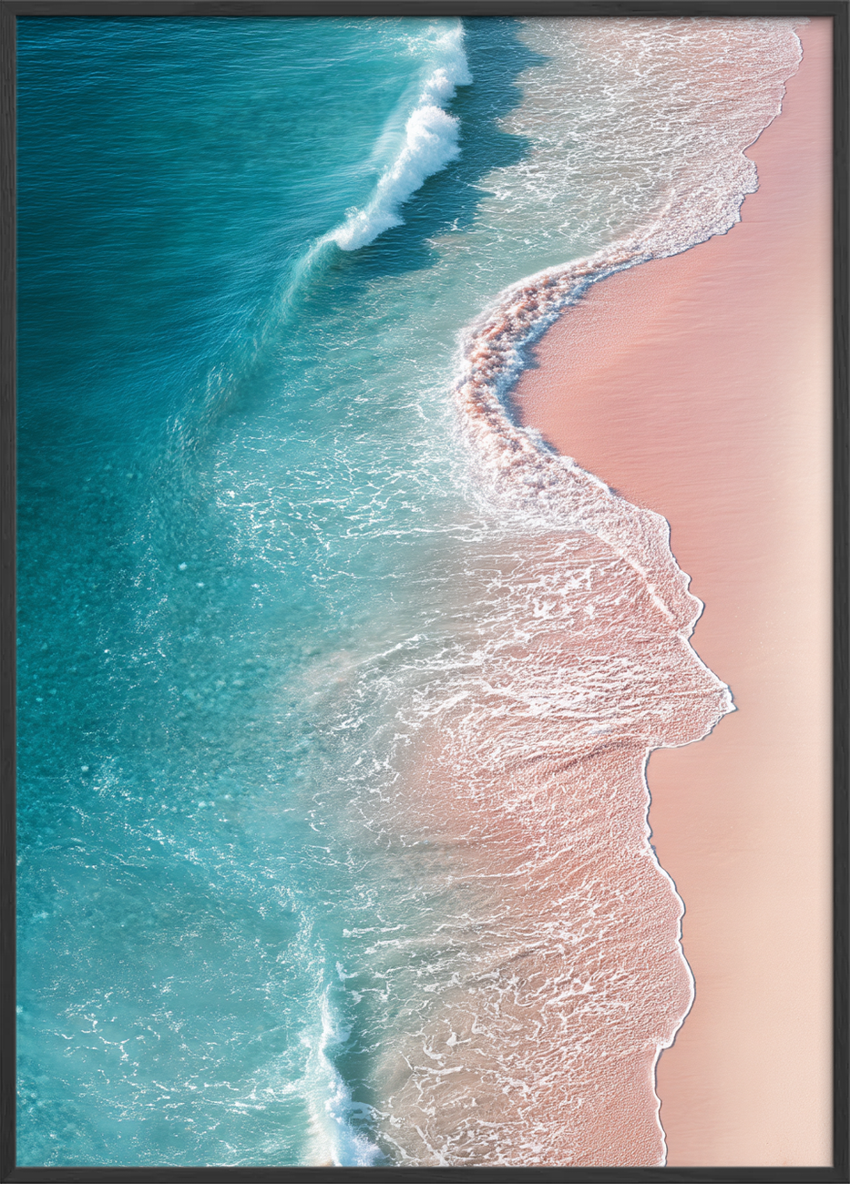 Havets hvisken mod sandet - Black Frame, No Border