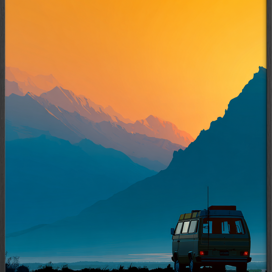 Aftenens varme hvisken - Black Frame, No Border