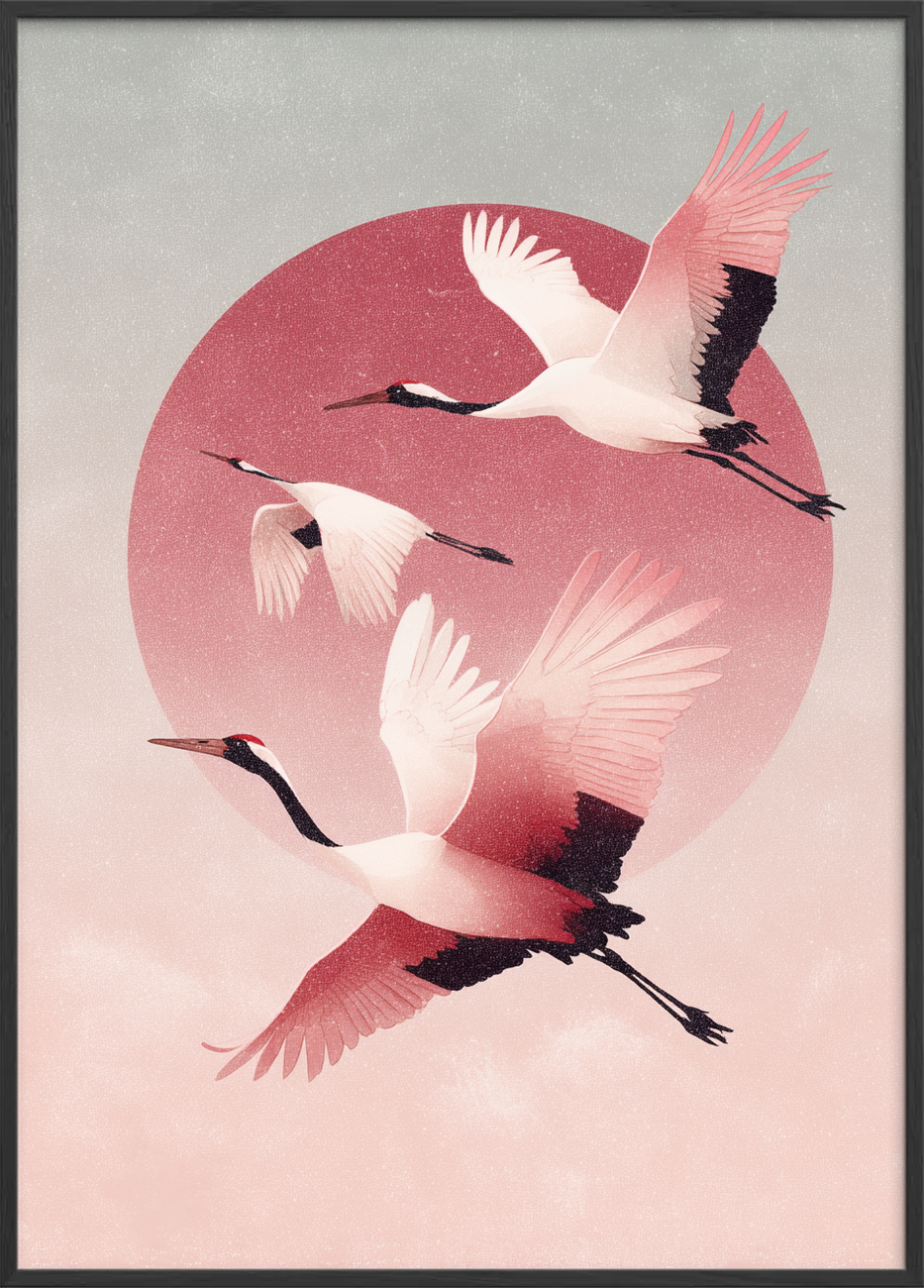 Vinger i lyserød hvisken - Black Frame, No Border