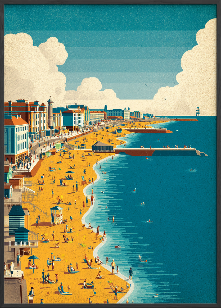 Havets salte sus - Black Frame, No Border