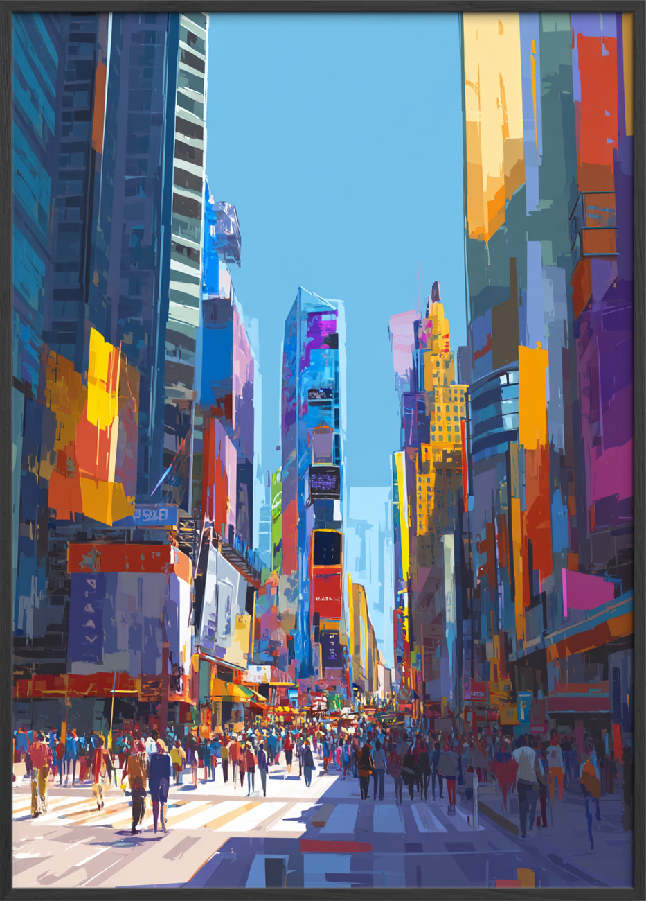 Smagen af neonlys - Black Frame, No Border