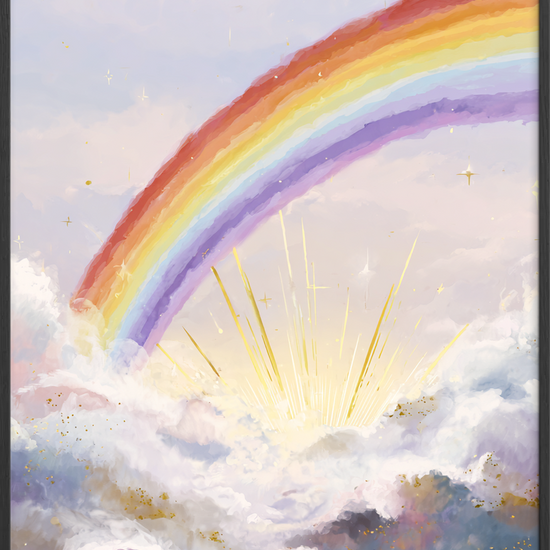 Regnbuens stille klang - Black Frame, No Border