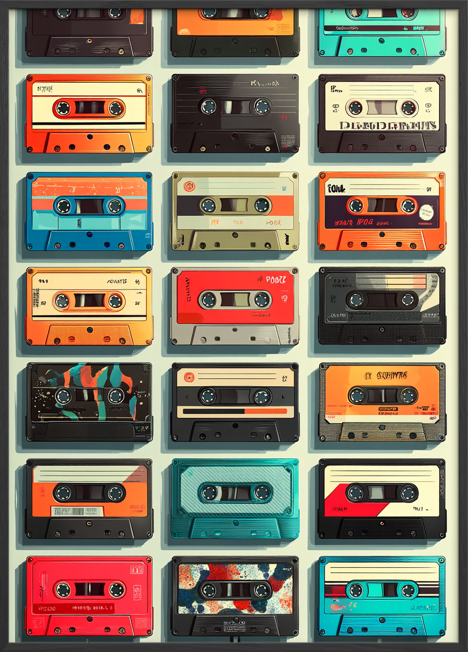 Kassettens taktfaste hvisken - Black Frame, No Border