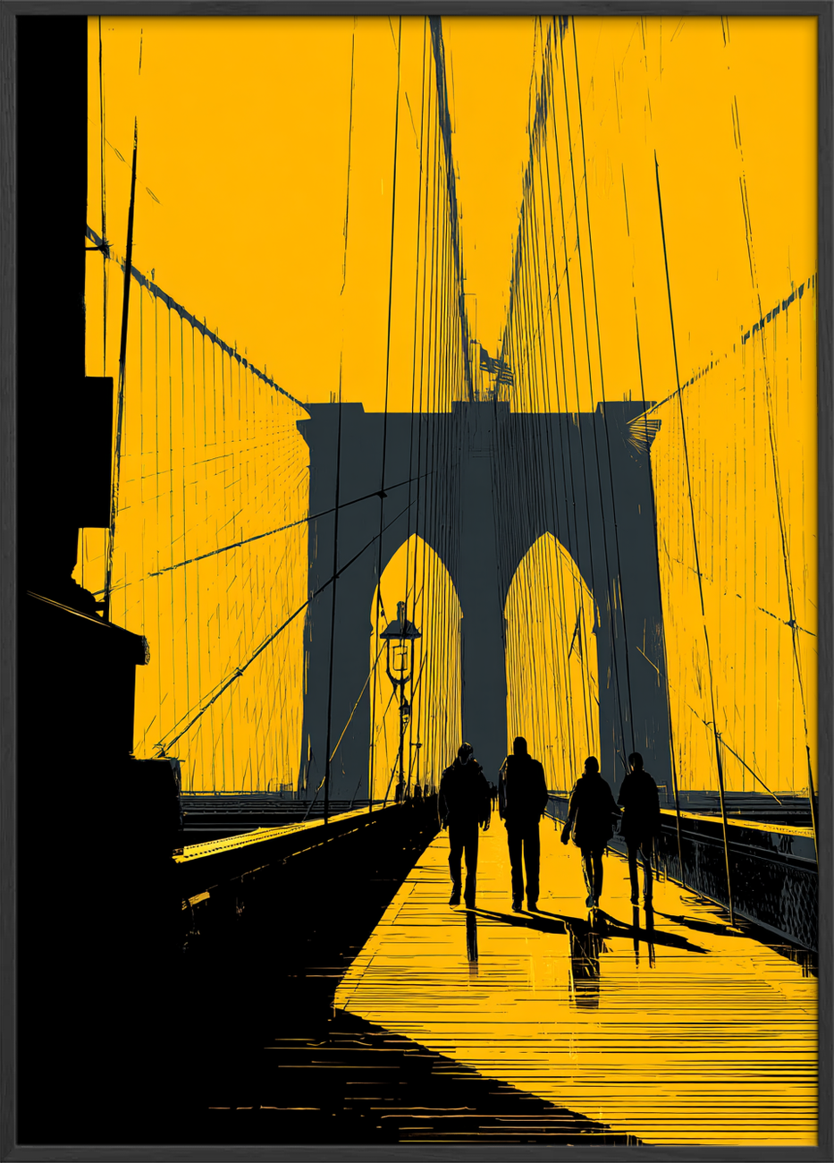 Broens rungende tavshed - Black Frame, No Border