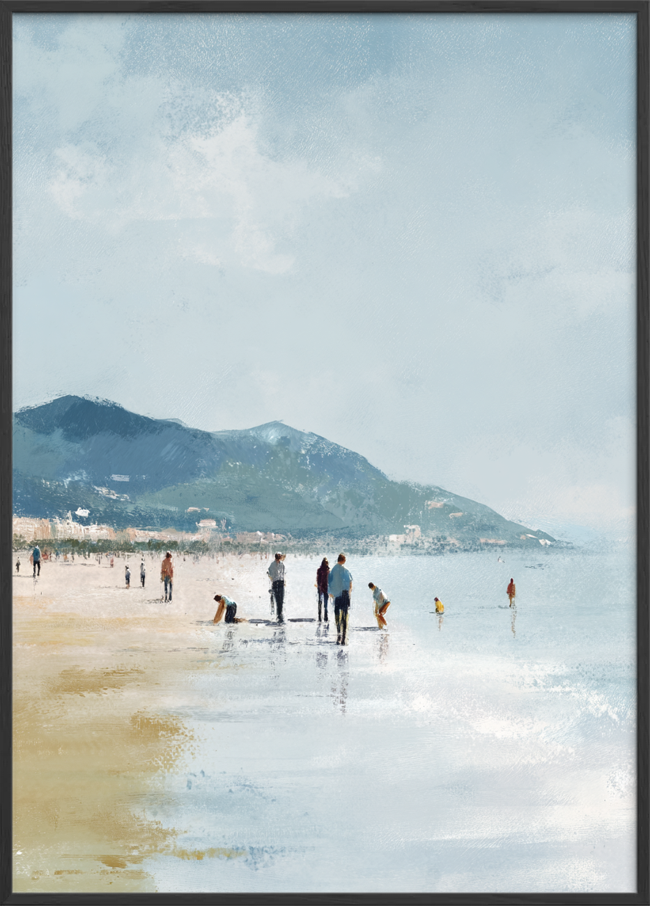 Sandets kolde kærtegn - Black Frame, No Border