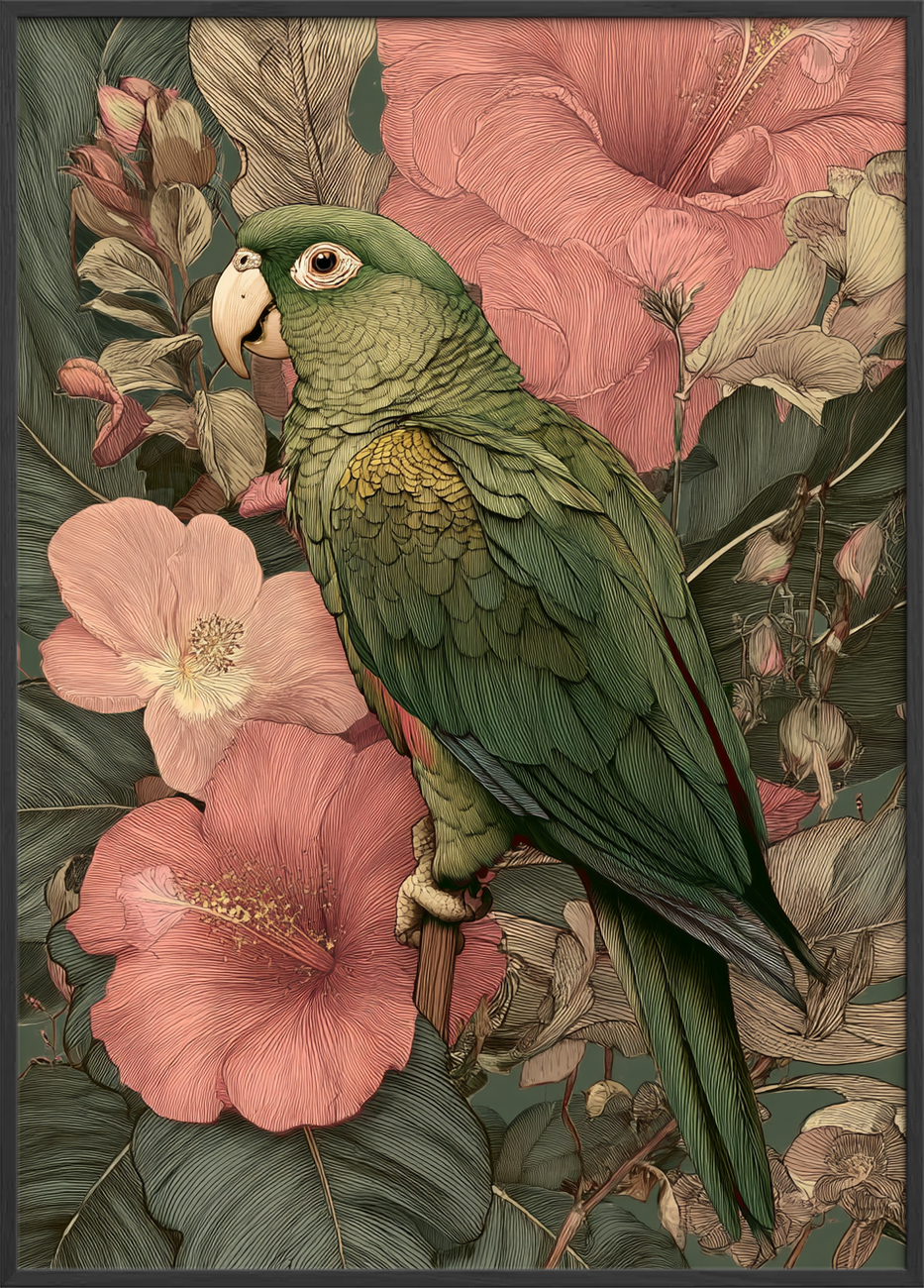 Tropens hvisken i fjer - Black Frame, No Border