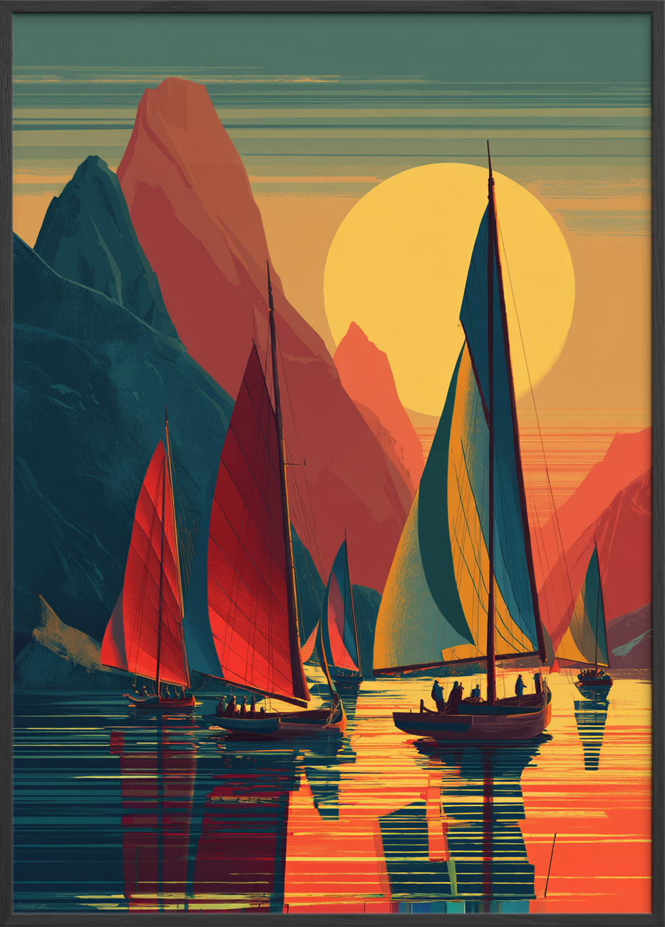 Solens varme smag - Black Frame, No Border