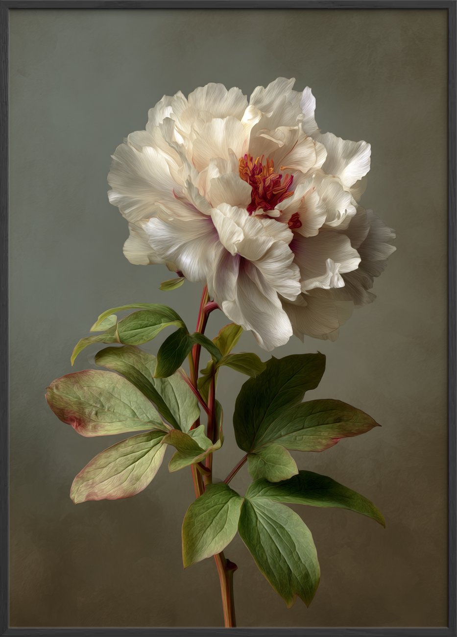 Silkesus i hvide lag - Black Frame, No Border