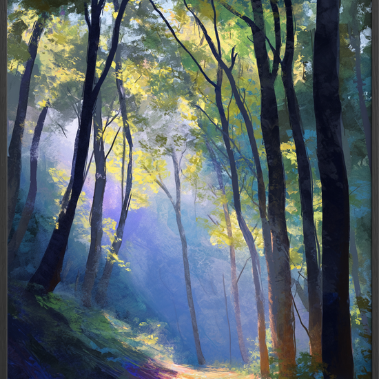 Morgenduggens stille sang - Black Frame, No Border