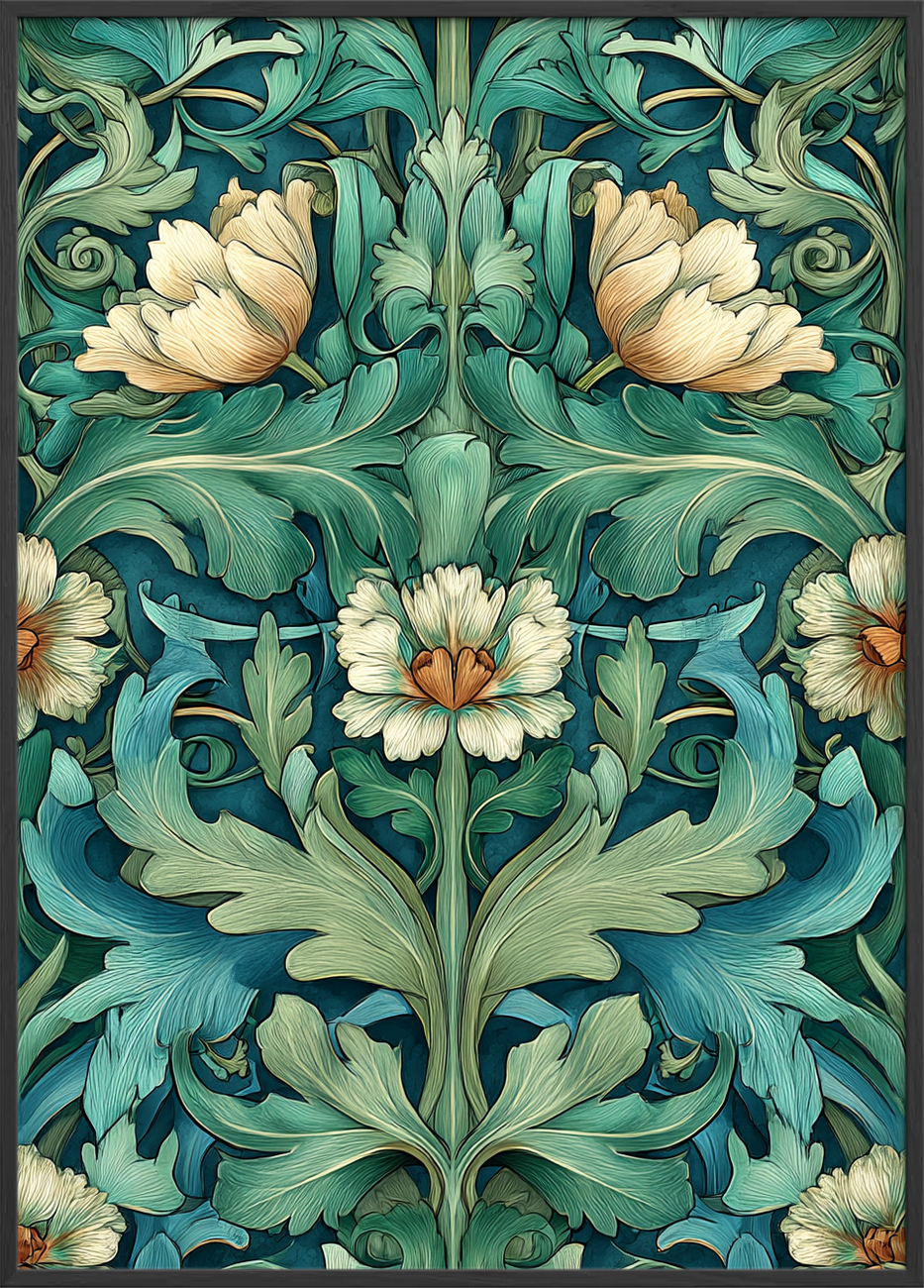 Sus af grøn silke - Black Frame, No Border