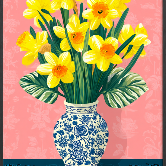 Forårets gule hvisken - Black Frame, No Border