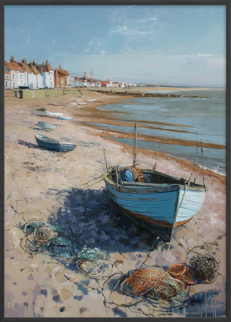 Sandets kølige salte berøring - Black Frame, No Border