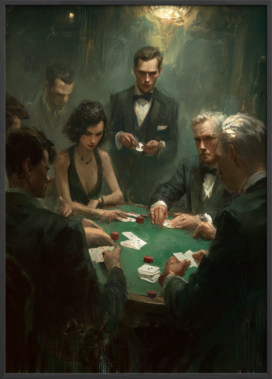 Hvisken fra kortene - Black Frame, No Border