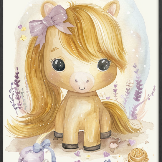 Lavendelens blide hvisken - Black Frame, No Border