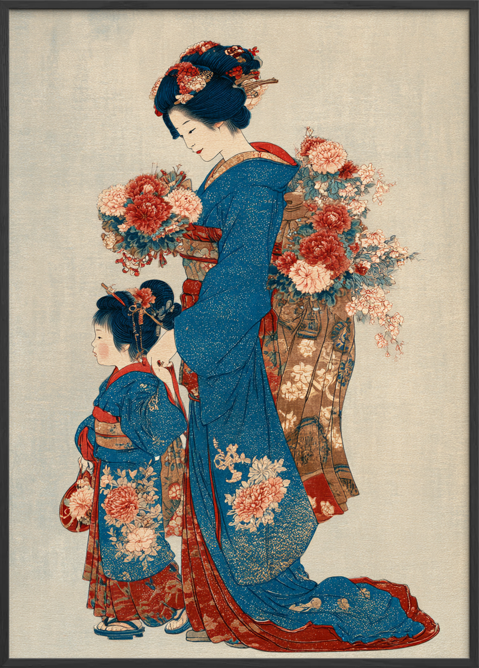 Stille hvisken af silke - Black Frame, No Border