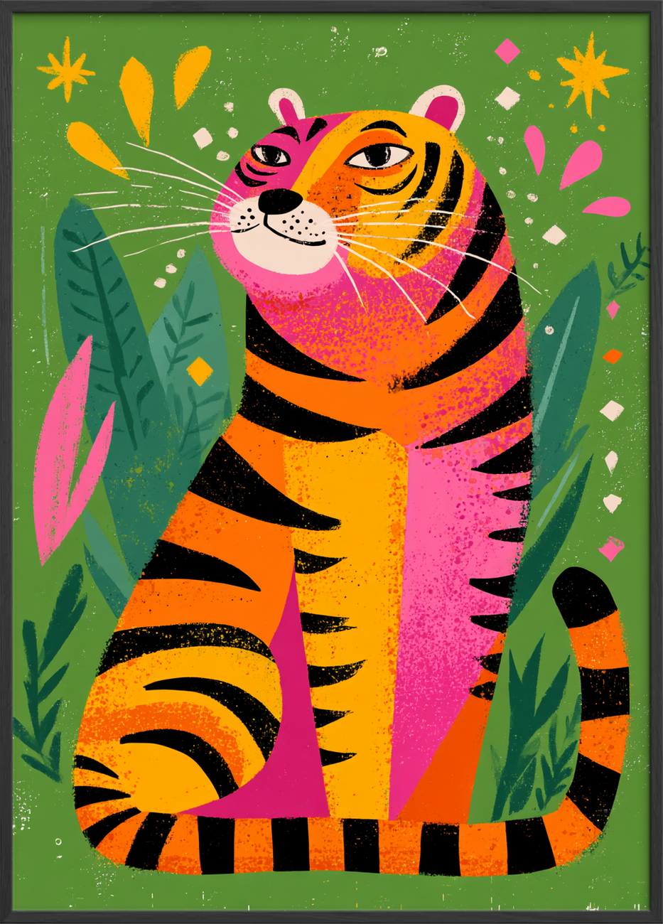 Stille brøl i farver - Black Frame, No Border