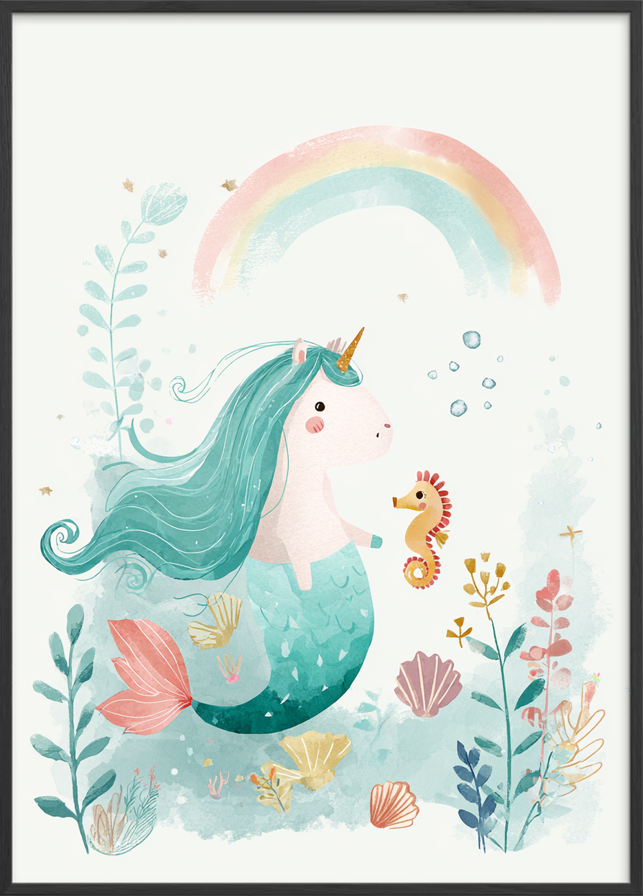 Regnbuens salte hvisken - Black Frame, No Border