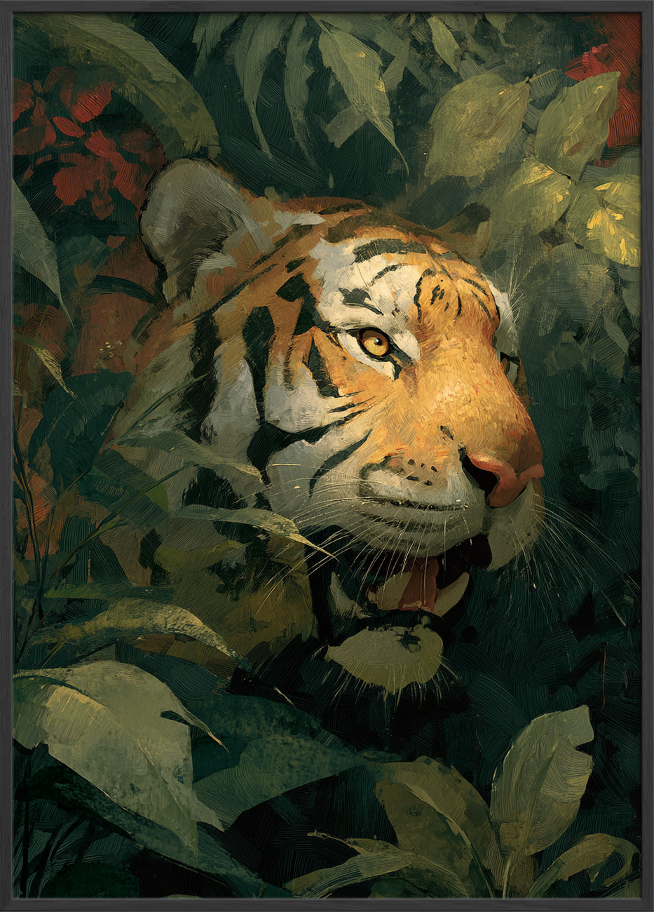 Tigerens stille hvisken - Black Frame, No Border