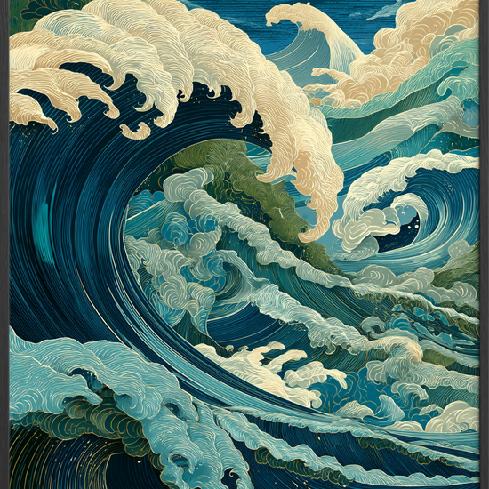 Havets hviskende brøl - Black Frame, No Border