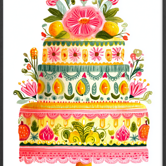 Lag på lag af sødme - Black Frame, No Border