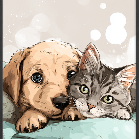 Blød symfoni af tryghed - Black Frame, No Border