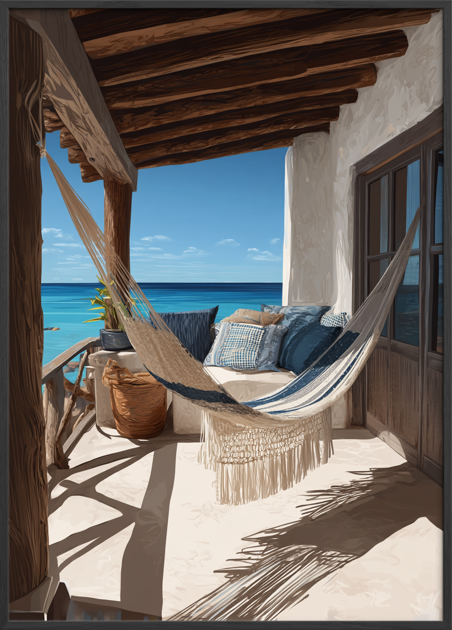 Havsus og svale drømme - Black Frame, No Border