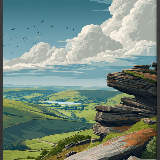 Skyernes bløde trommer - Black Frame, No Border