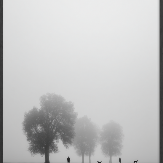 Tågens bløde hvisken - Black Frame, No Border