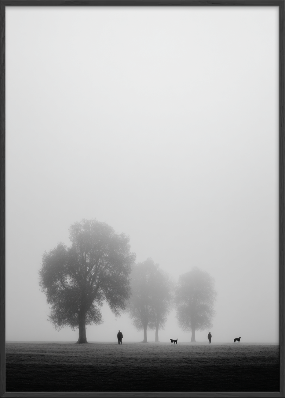 Tågens bløde hvisken - Black Frame, No Border