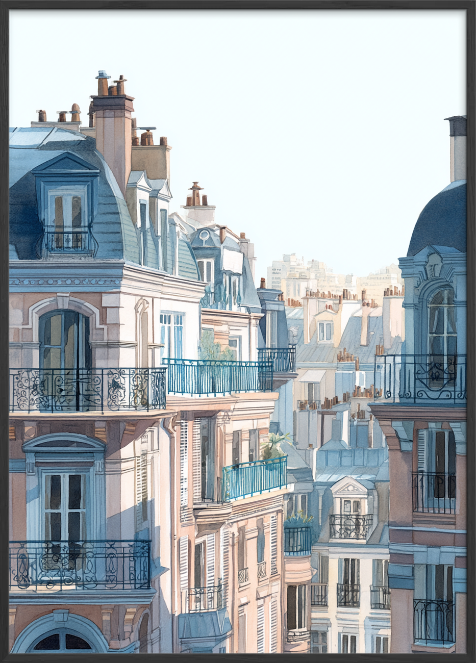 Hvisken fra smedejernsbalkoner - Black Frame, No Border