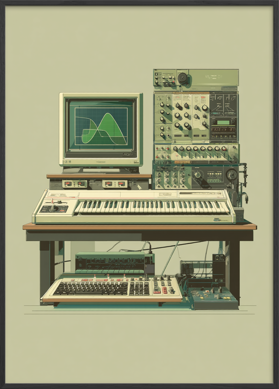 Lydens grønne kurver - Black Frame, No Border