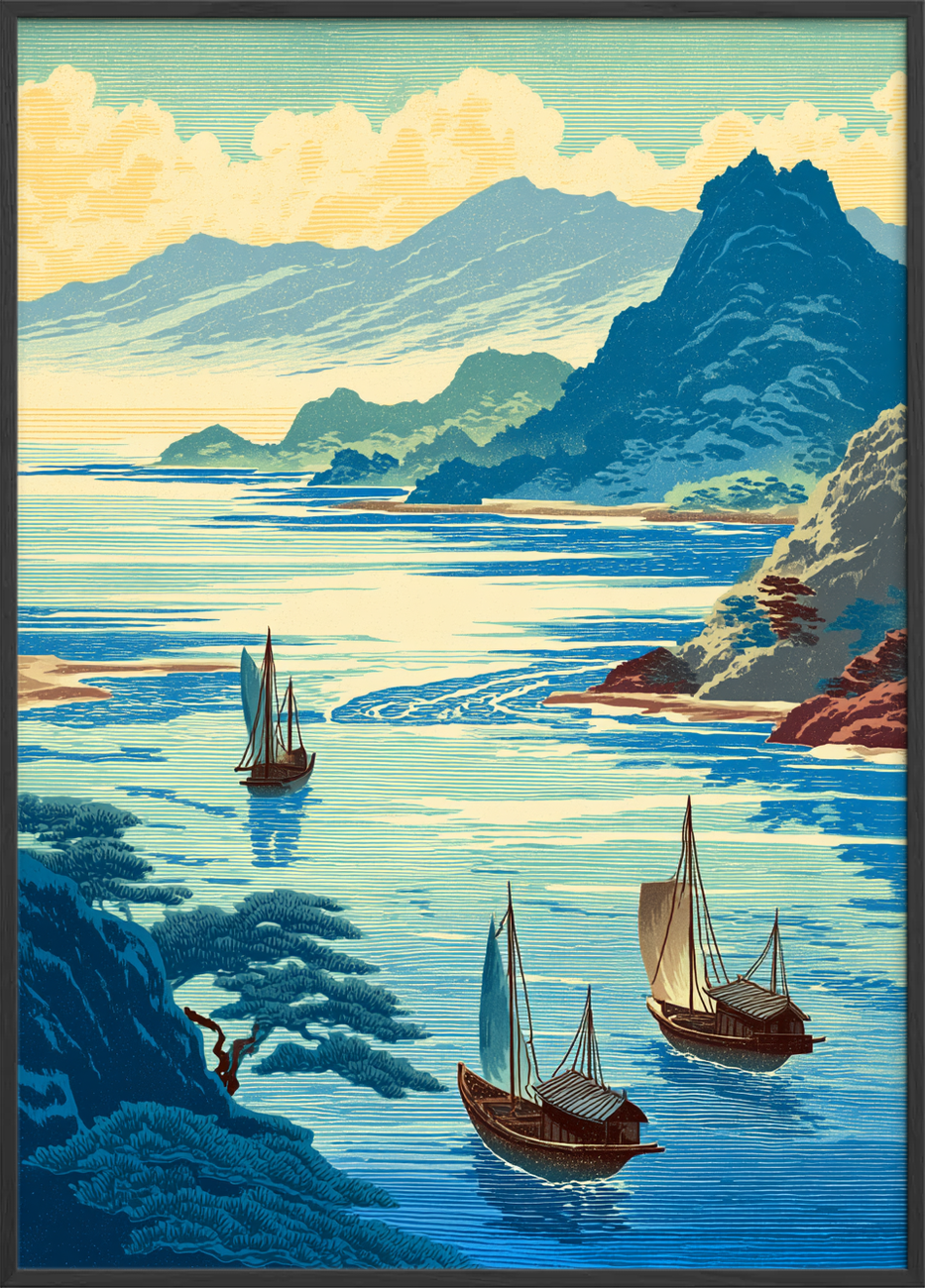 Saltvandets kølige hvisken - Black Frame, No Border