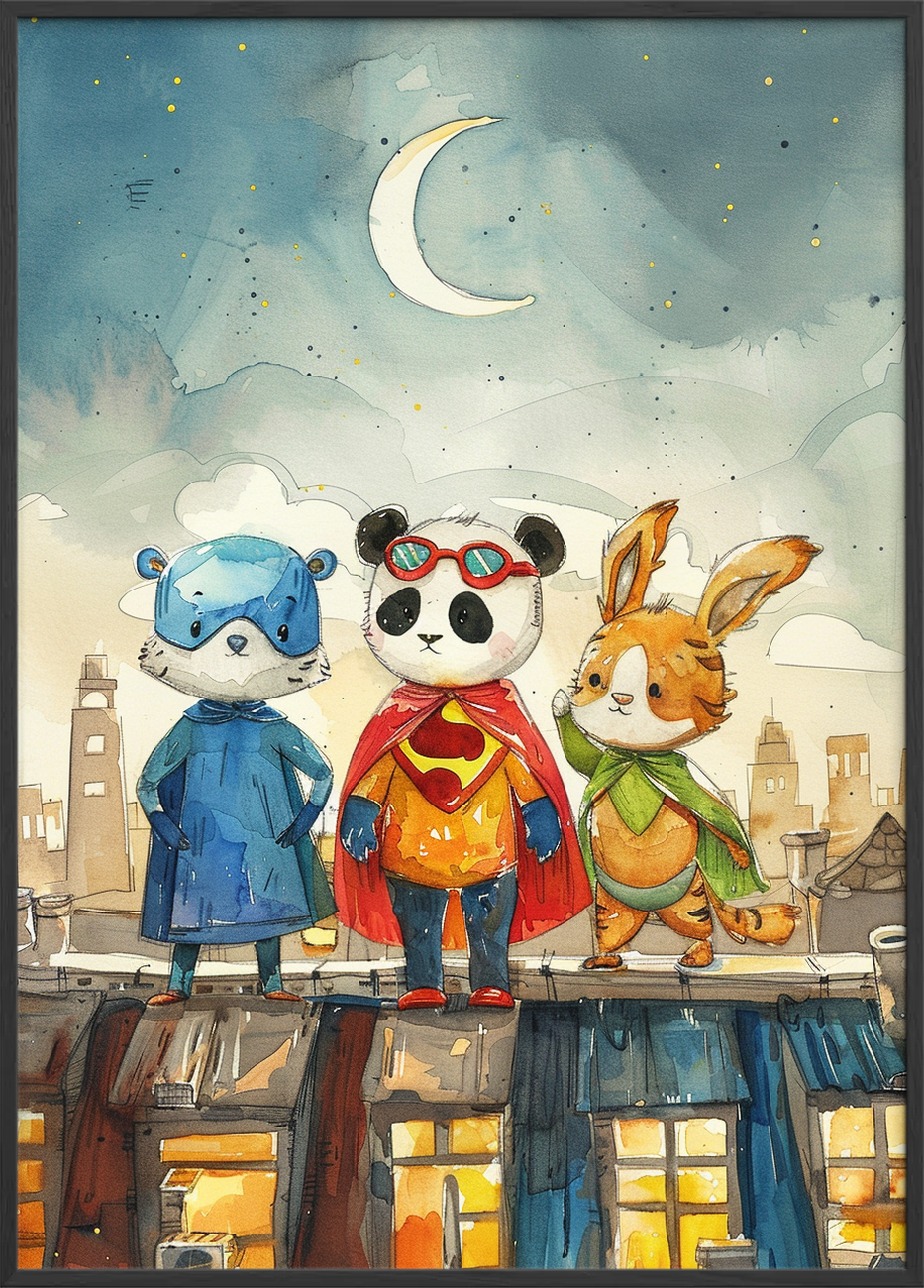 Måneskinets stille helte - Black Frame, No Border