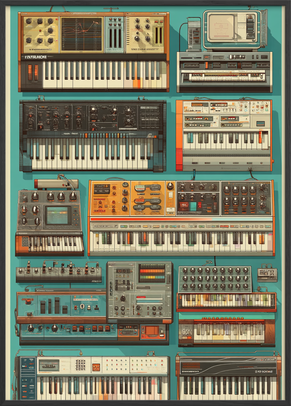 Elektronisk klang af nostalgi - Black Frame, No Border