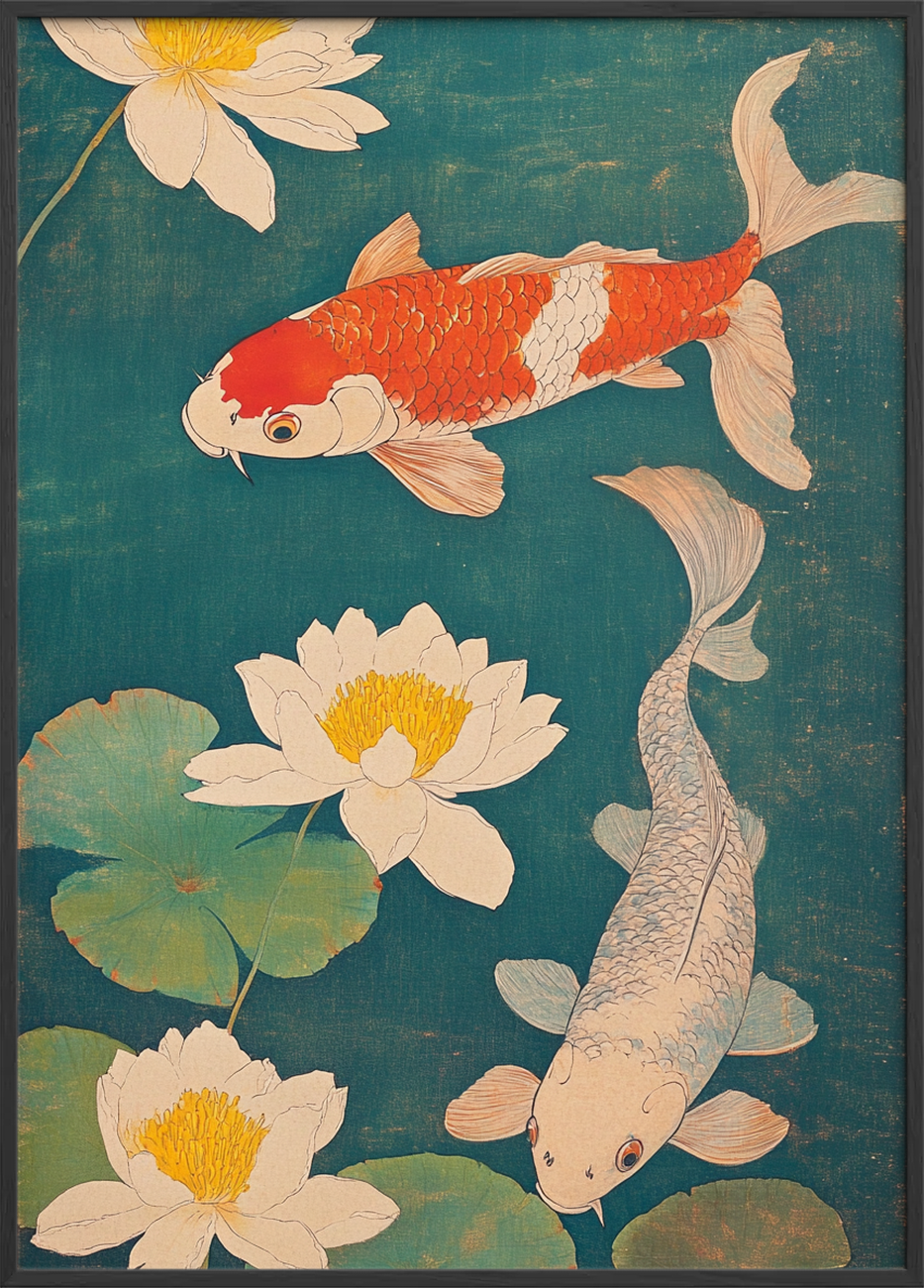 Vandets omgang med kobber og perlemor - Black Frame, No Border