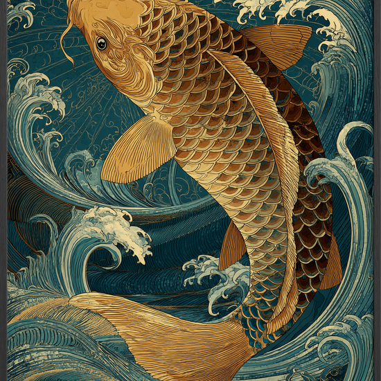 Guldets hvisken under bølgerne - Black Frame, No Border