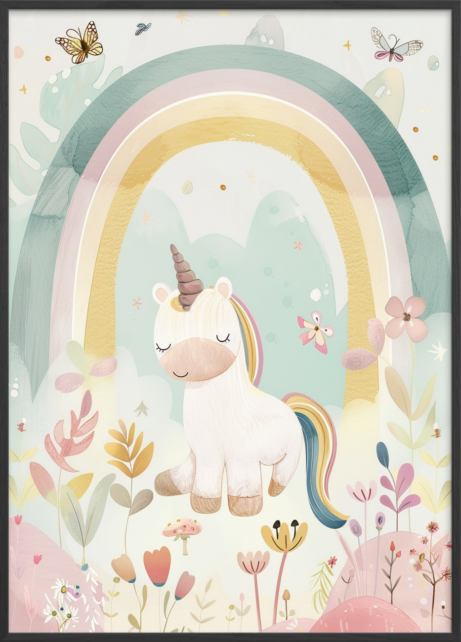 Silke under regnbuens åndedrag - Black Frame, No Border