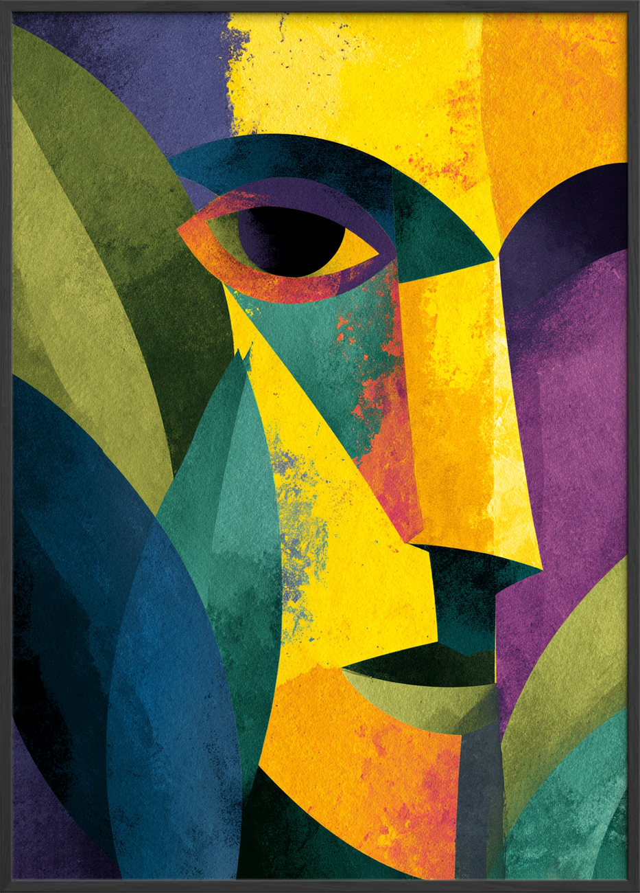 Stilhedens farverige hvisken - Black Frame, No Border