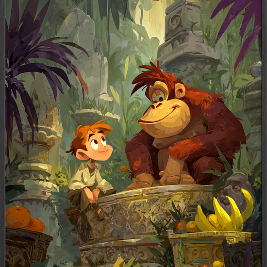 Smag af barndommens regnskov - Black Frame, No Border