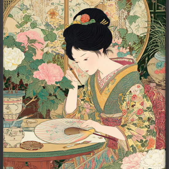 Silkens hvisken i skygger - Black Frame, No Border