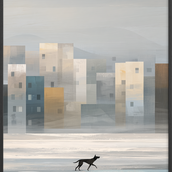 Ekko af ensom vandring - Black Frame, No Border